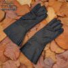 14th Century Medieval Leather Gloves-701179 5 Medieval Leather Gloves