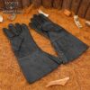 14th Century Medieval Leather Gloves-701179 6 Medieval Leather Gloves
