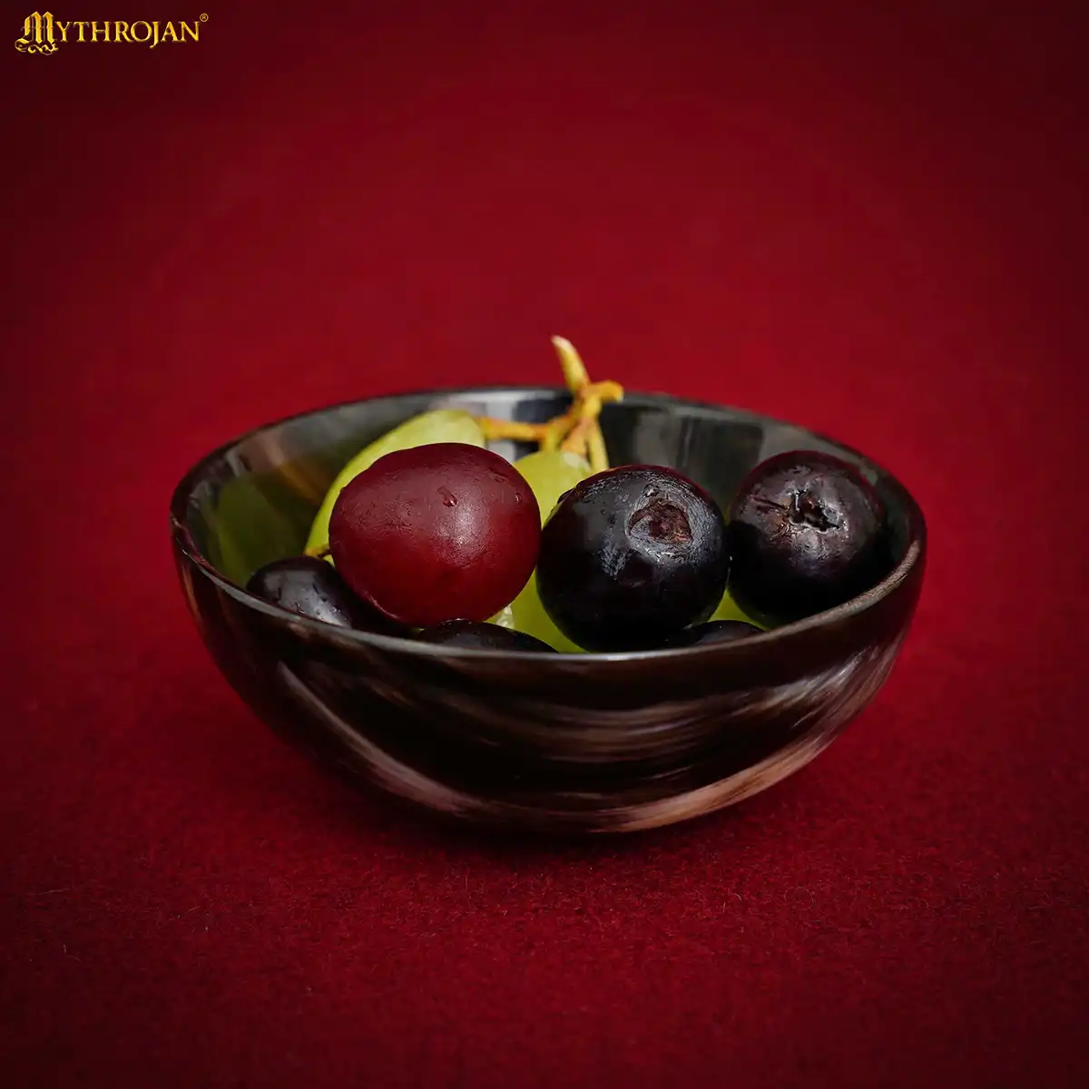 Premium Viking Ox Horn Bowl – Handcrafted Medieval Dish - Image 5
