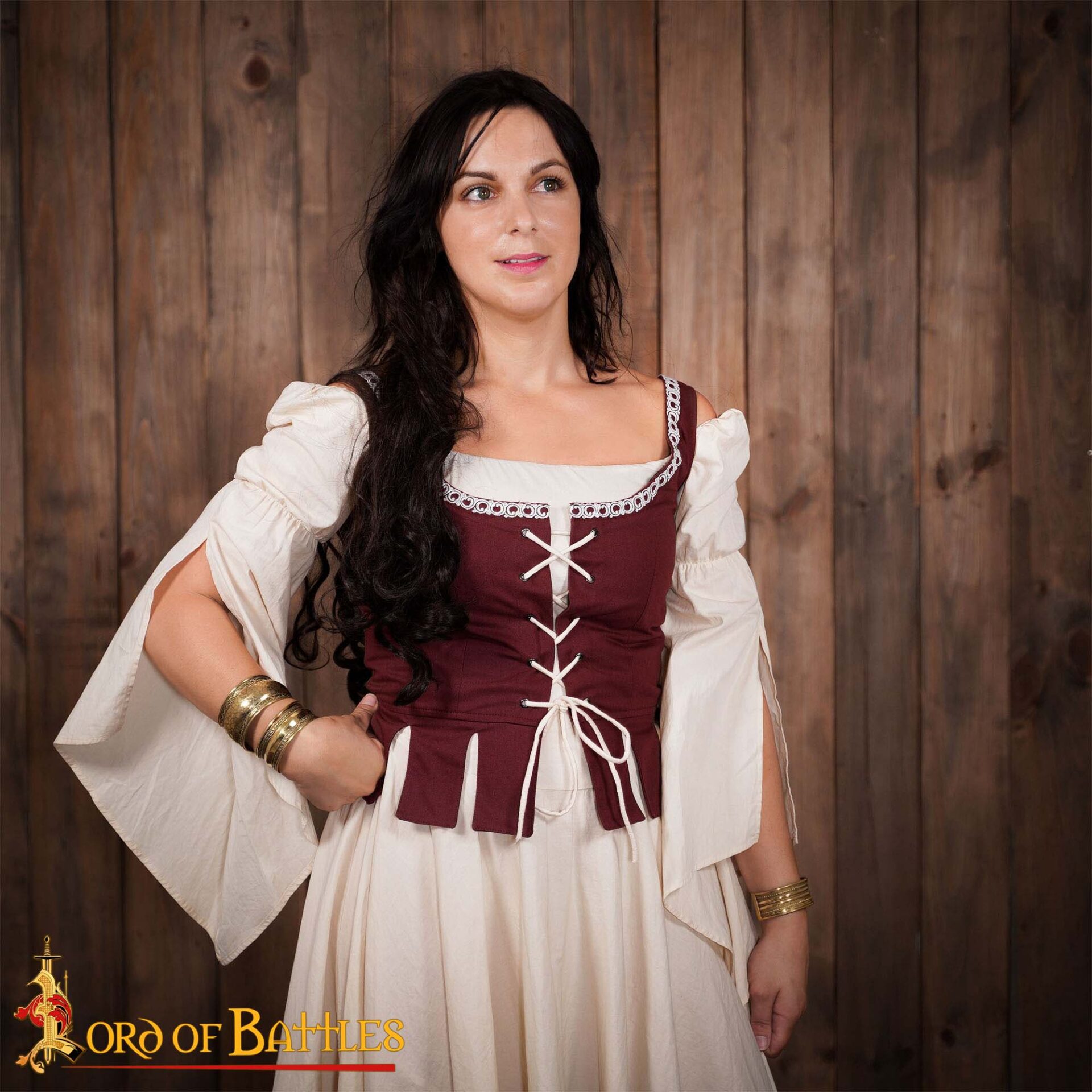 Adalyn Medieval Maiden Cotton Bodice