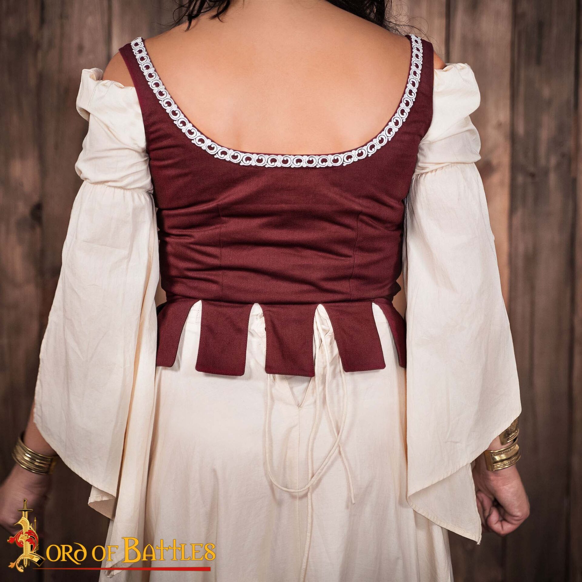 Adalyn Medieval Maiden Cotton Bodice