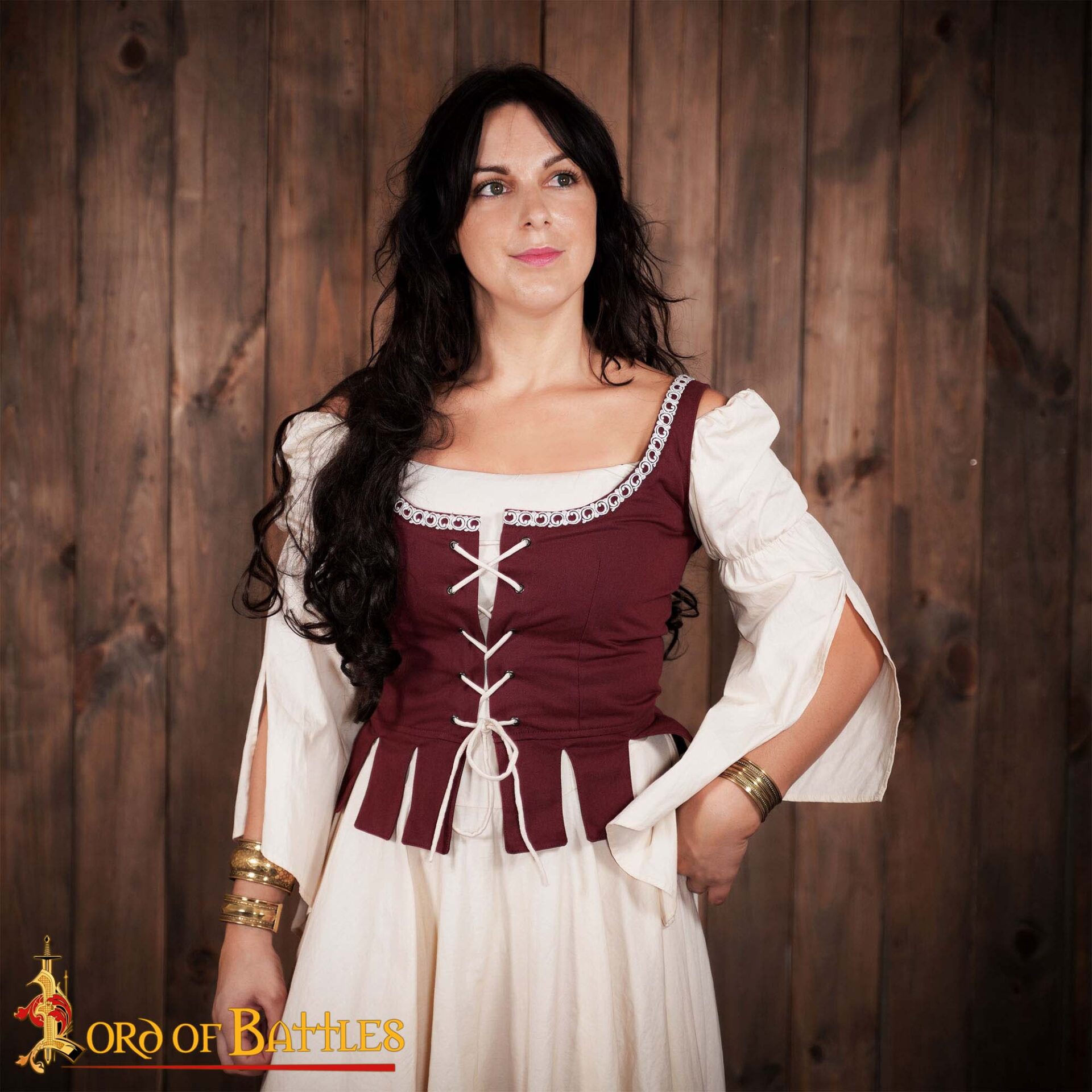 Adalyn Medieval Maiden Cotton Bodice