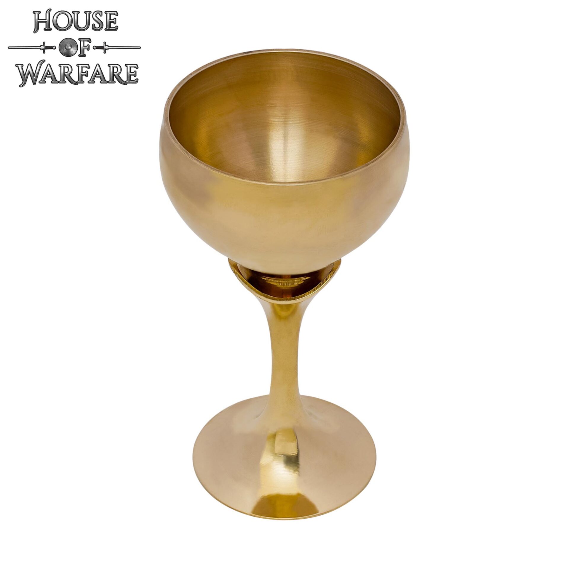 Medieval Brass Goblet