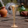 Medieval Goblet Brass Chalice Handcrafted Engraved Vintage Drinkware-701385 Medieval Goblet
