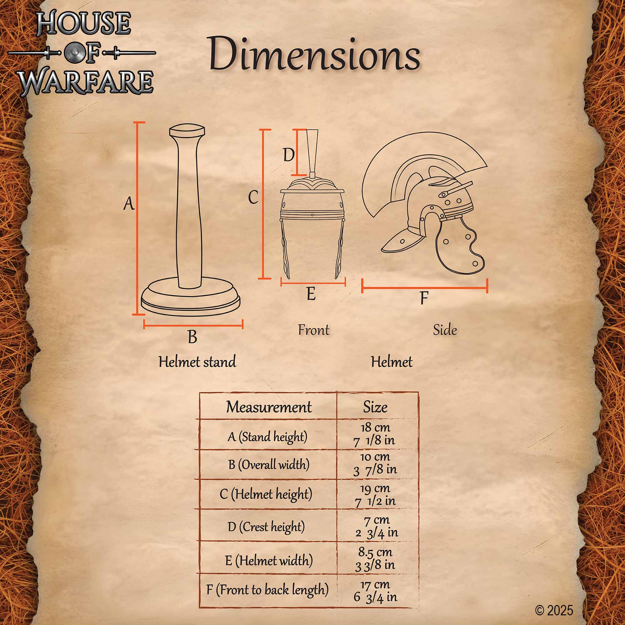 Mini Roman Legionary Helmet