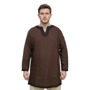 Contrasting Recycled Cotton Medieval Tunic