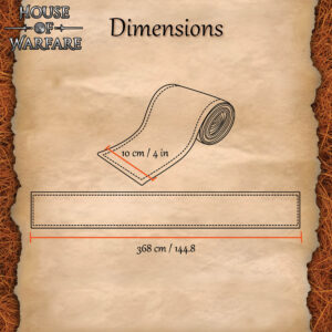 Viking woolen leg wraps