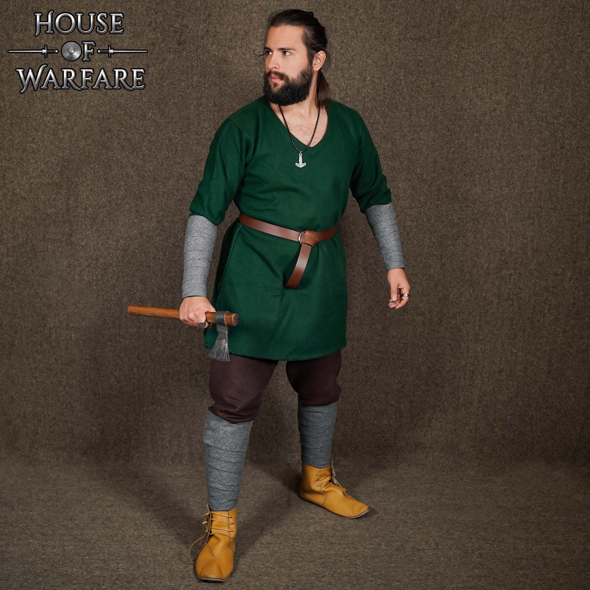 Viking woolen leg wraps