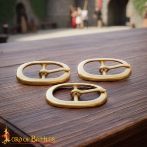 Oval Brass Buckle