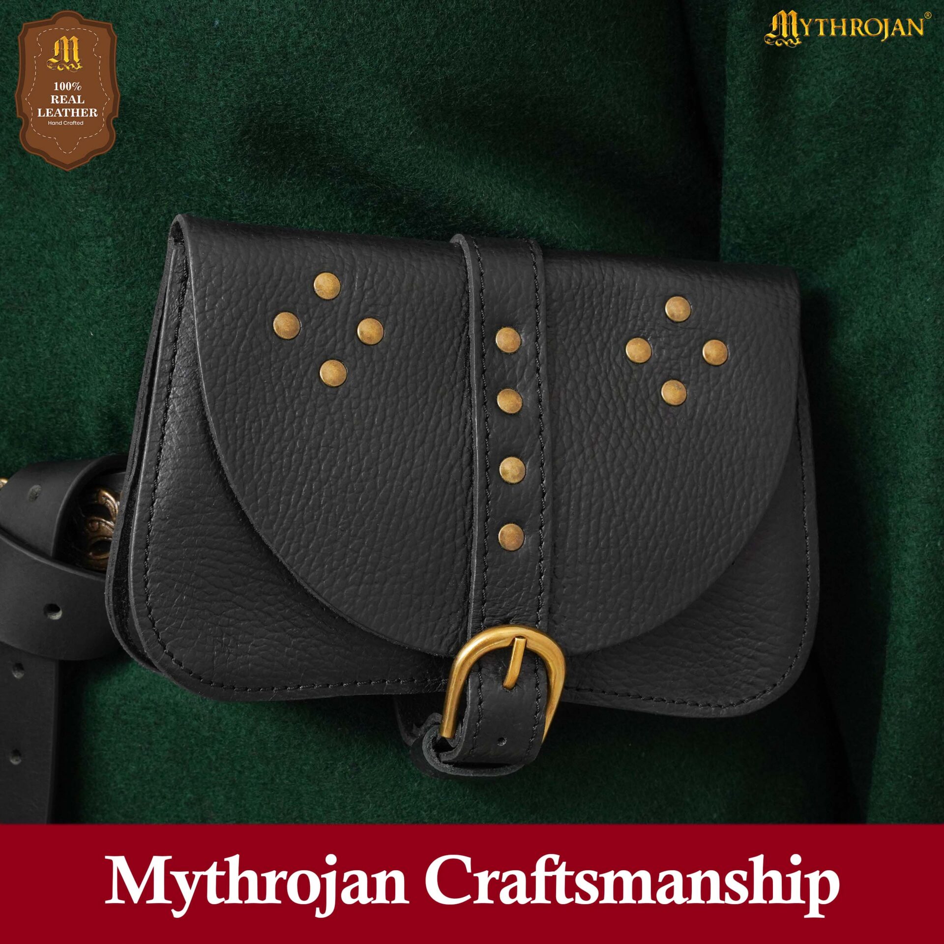 5 Mythrojan Leather Hip Pouch
