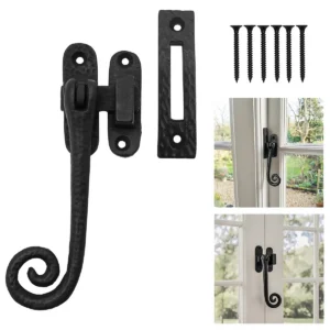 Monkey tail window latch
