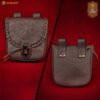 Medieval Leather Belt Bag
