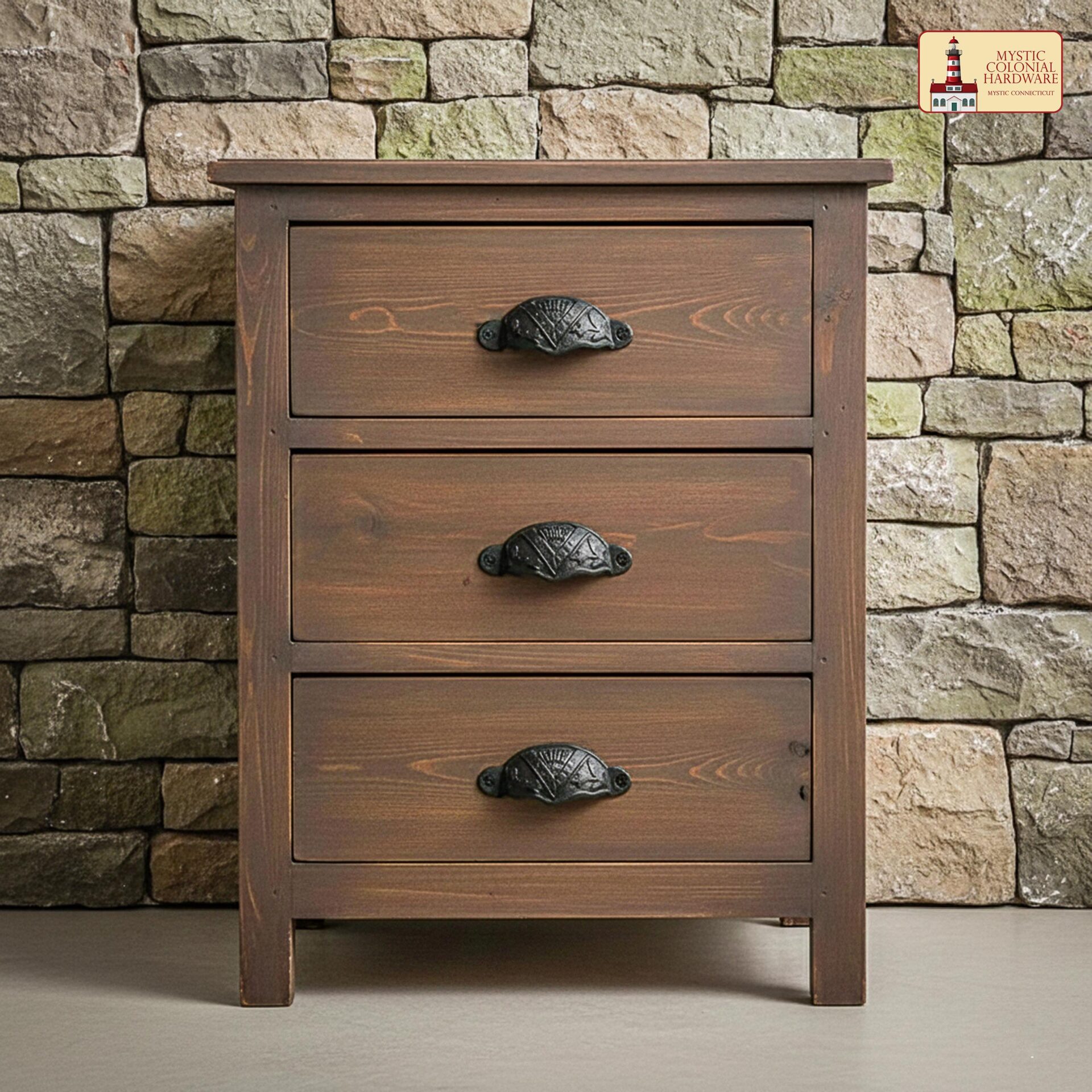 Rustic Cast Iron Drawer Pull Cabinet Cup Pull-500102OB-4set 1 Cabinet Cup Pulls