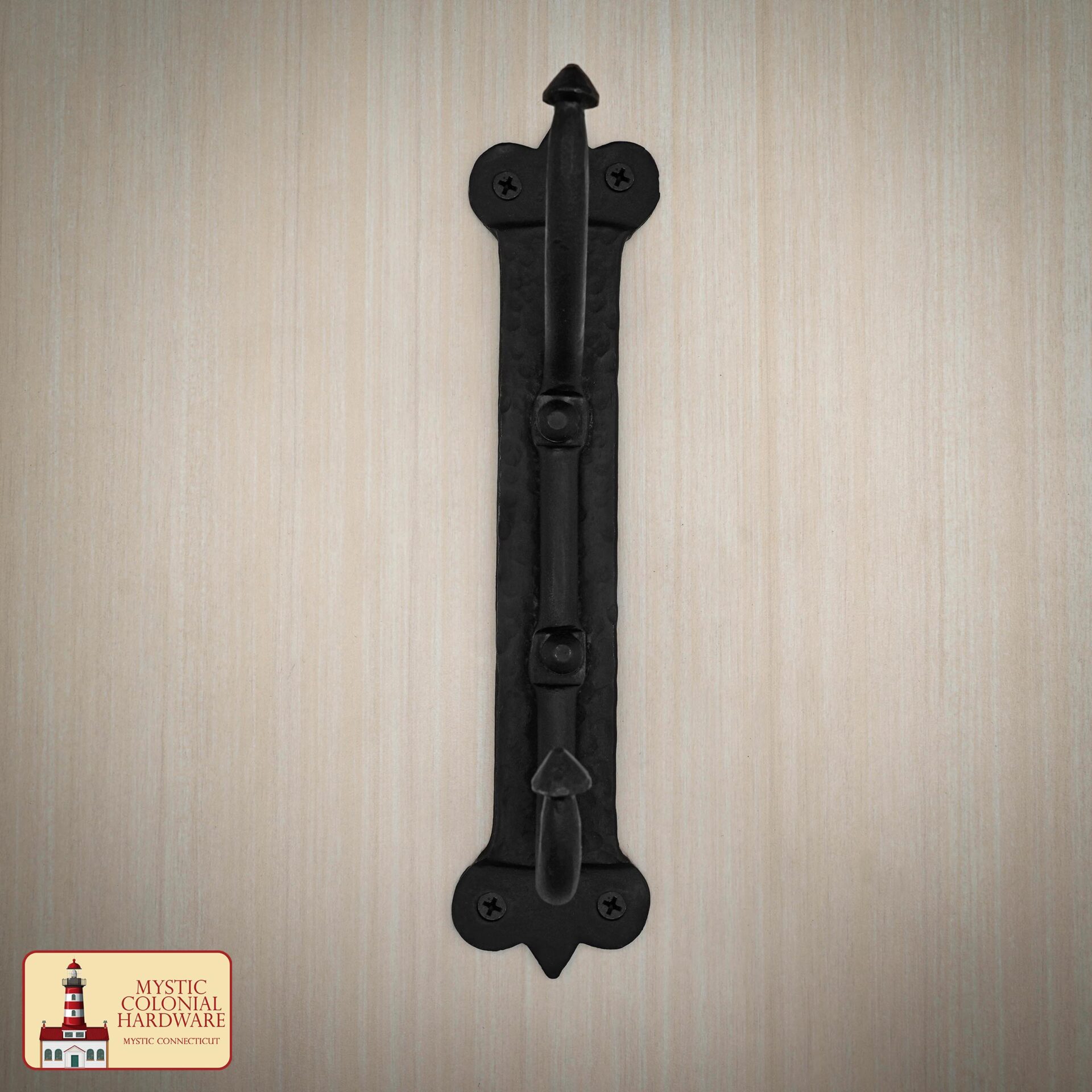 Rustic Hand Forged Iron Double Wall Hook - 500198 6 Double Wall Hook