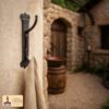 Rustic Hand Forged Iron Double Wall Hook - 500198 7 Double Wall Hook