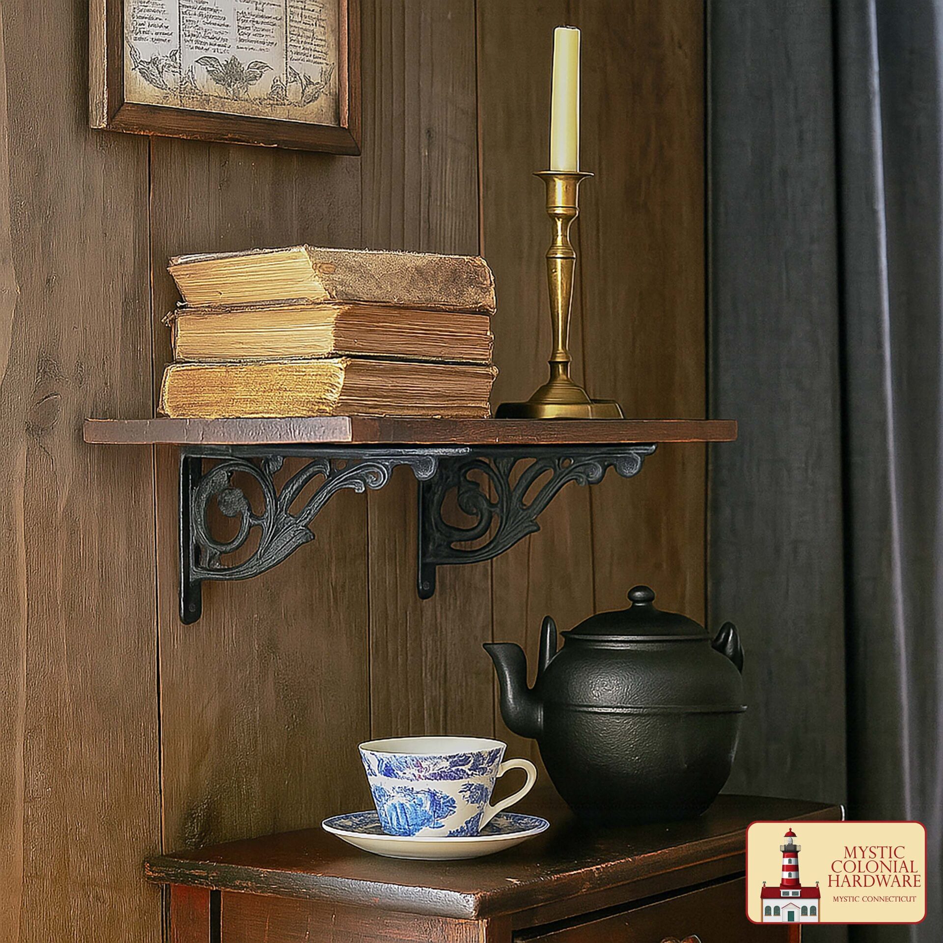 Victorian shelf brackets