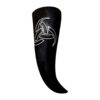 700436_0 Genuine Drinking Horn 250 – 300 ML with Hand-Carved ‘Odin’s Triple Horns’