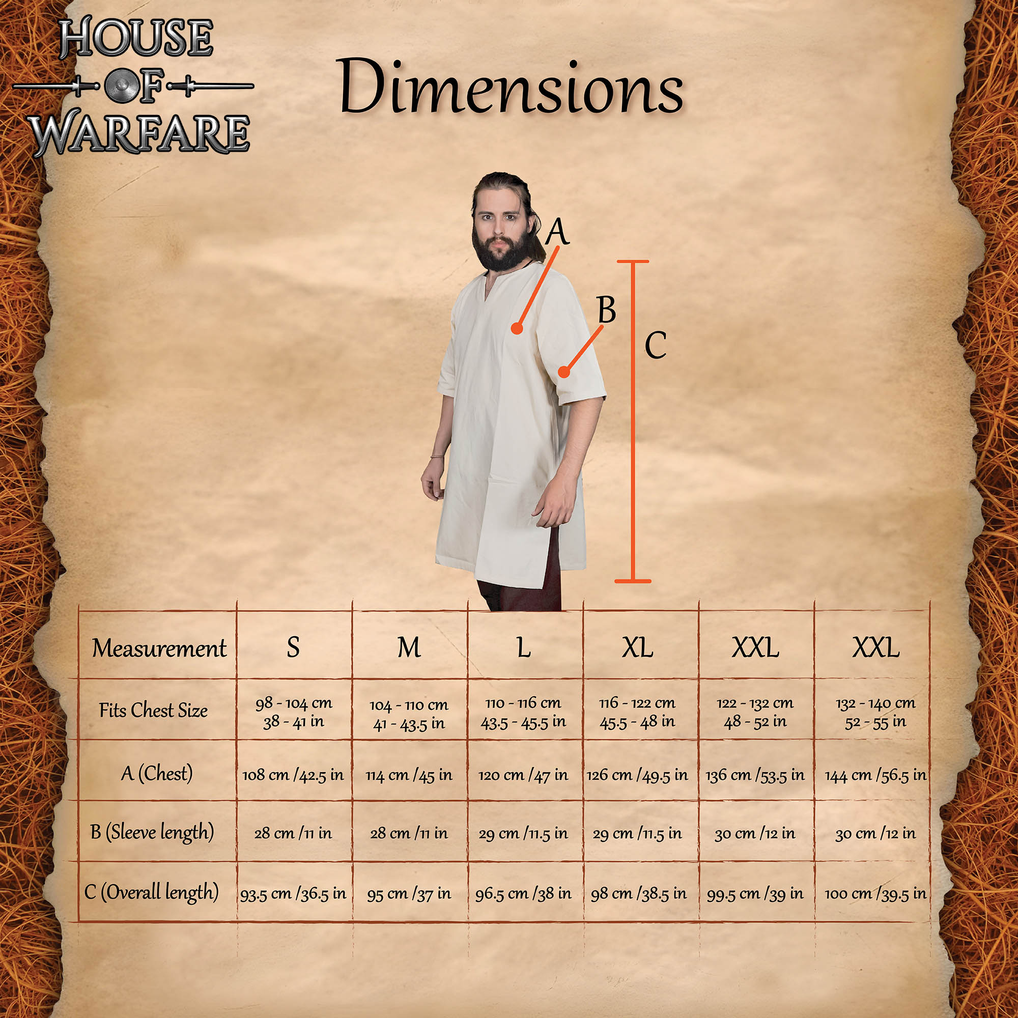 Medieval Cotton Tunic