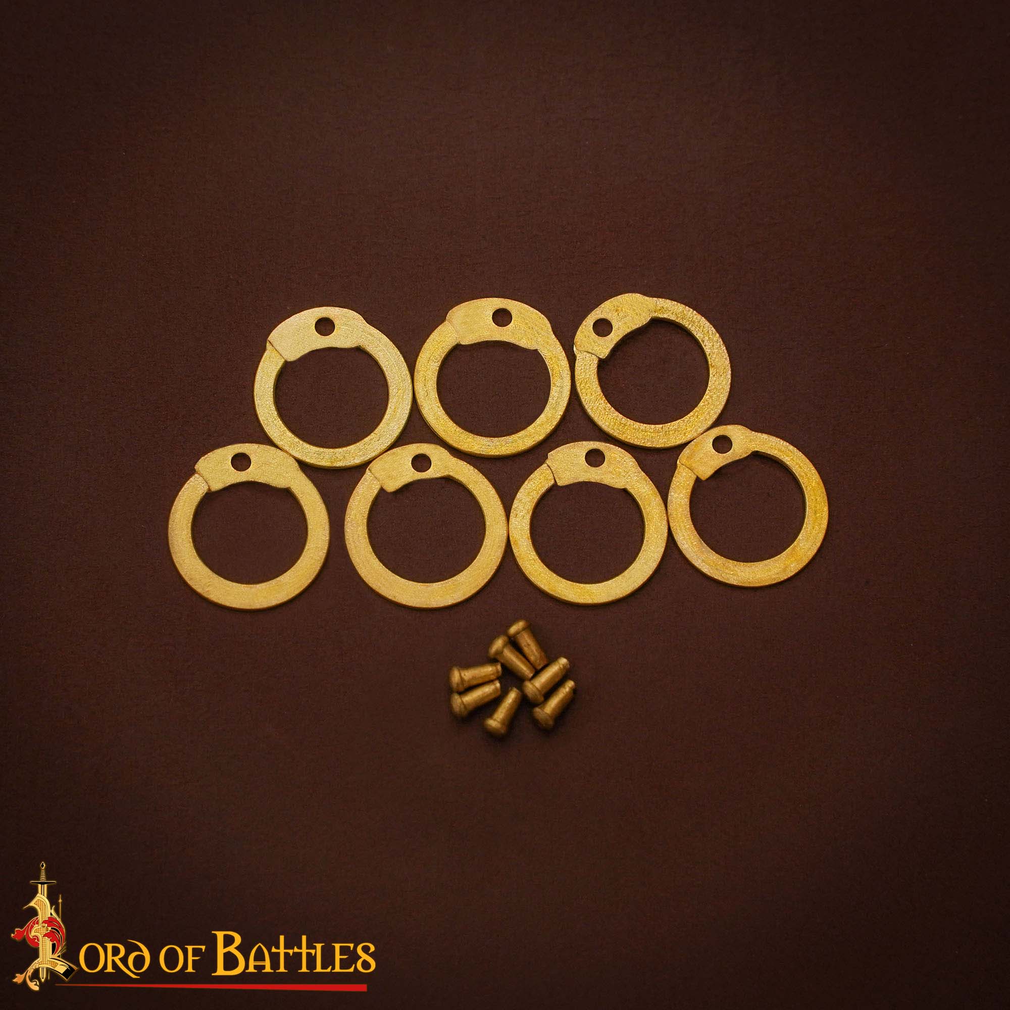 Brass Flat Rings