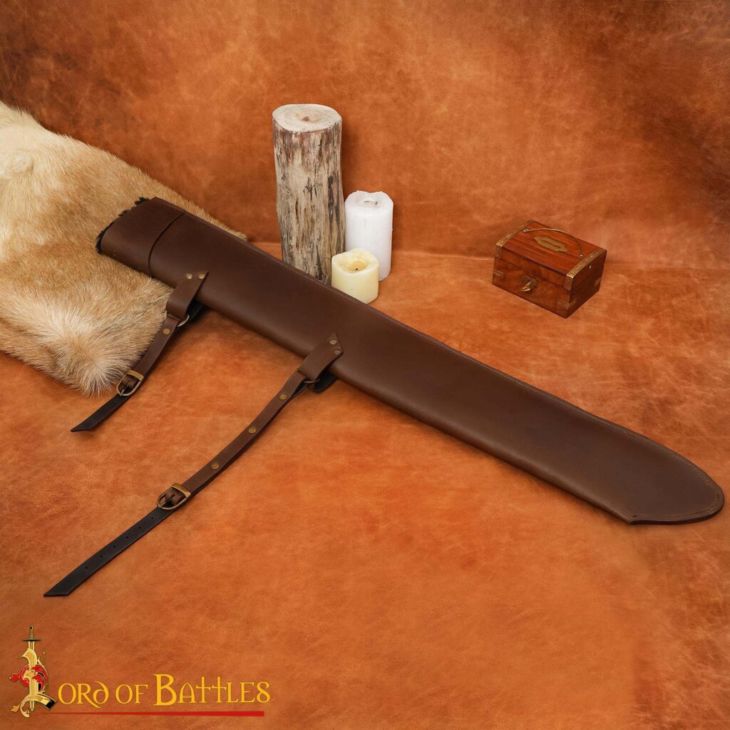 leather scabbard