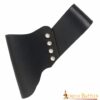 Medieval Black Leather Angled Frog for Swords and Axes Medieval Black Leather Angled Frog for Swords and Axes