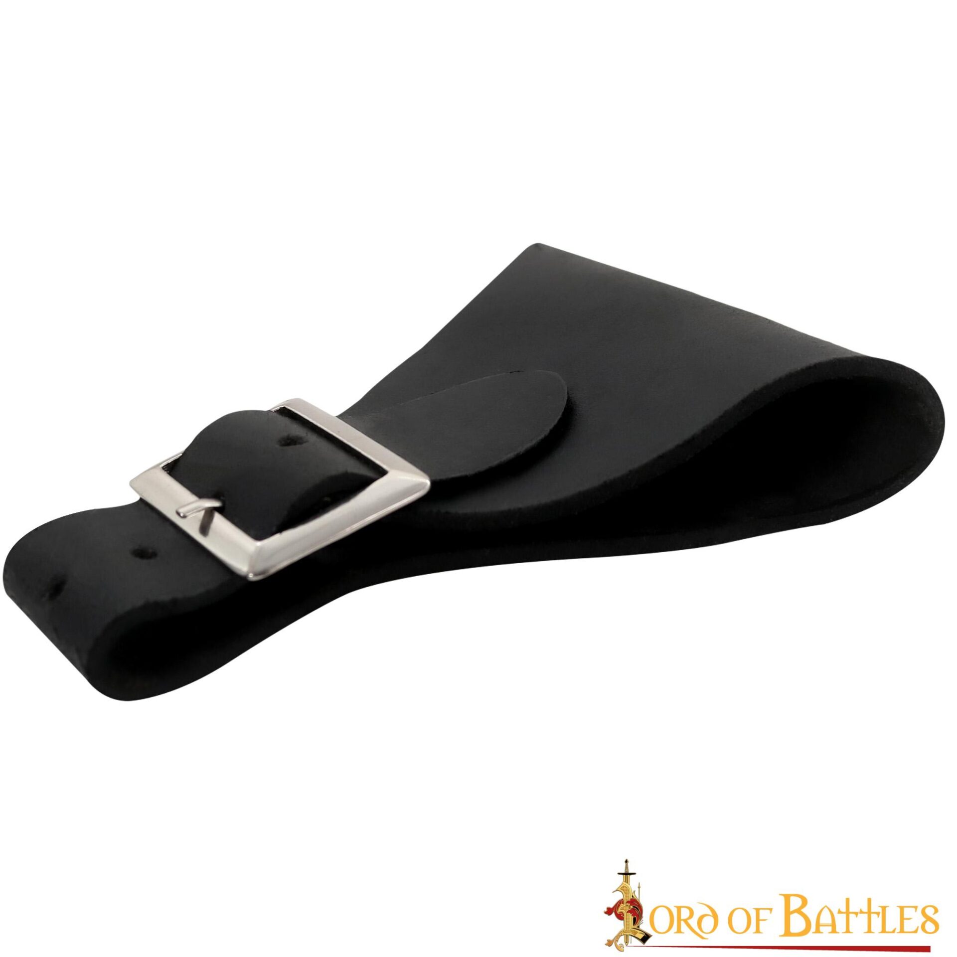 Leather Medieval Sword Frog with Belt Hanging Loop