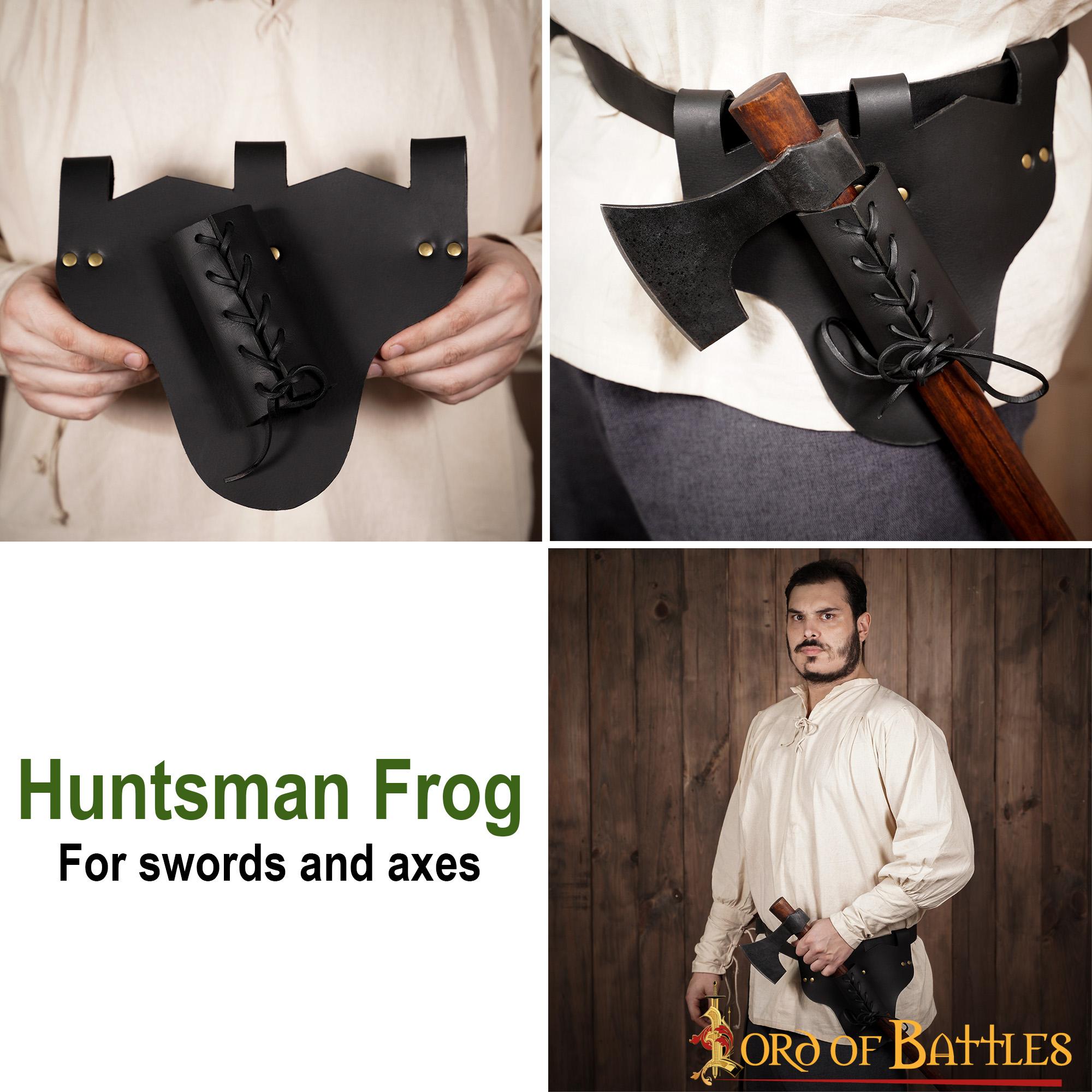 Huntsman Frog for Swords and Axes Genuine Leathercraft