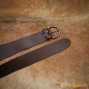 Medieval Fantasy Leather Waistbelt for LARP and Cosplay
