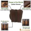 Ranger of the Woods Genuine Leather Greaves for Leg Protection Ranger of the Woods Genuine Leather Greaves for Leg Protection