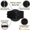 Warrior Broad Waist Belt Handcrafted from Genuine Leather