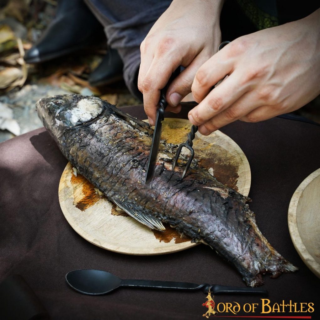 Rustic Cutlery Set Stainless Steel Functional Camp Gear