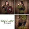 Valkyrie Leather Breastplate Viking Ladies Cuirass Valkyrie Leather Breastplate Viking Ladies Cuirass