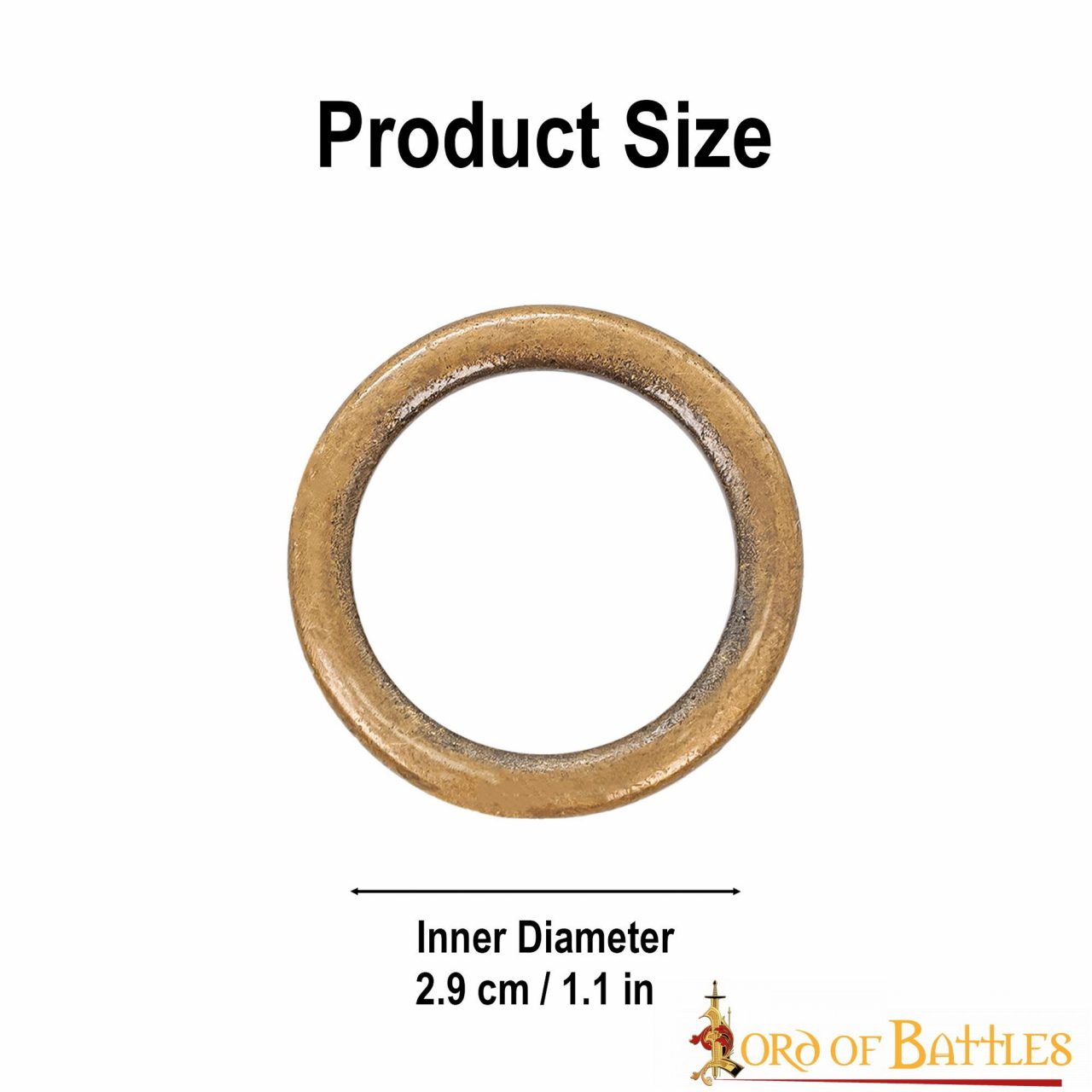 Ring Buckle Antique Brass Loop Belt Functional Accessory Set of 5 Pieces Ring Buckle Antique Brass Loop Belt Functional Accessory Set of 5 Pieces