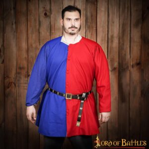 Medieval Eric of Pomerania Leather Belt with Pure Brass Details