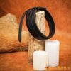 Handcrafted Plain DIY Leather Belt 1.9cm wide Handcrafted Plain DIY Leather Belt 1.9cm wide