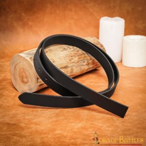 Handcrafted Plain DIY Leather Belt 2.5cm wide