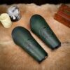 26090GR_7 Nordic Dragon Leather Bracers