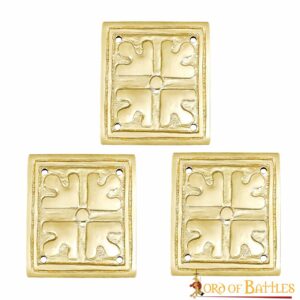 Pure Brass Roman decoration with Floral Motifs