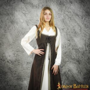 Medieval Cotton Brial Bodice