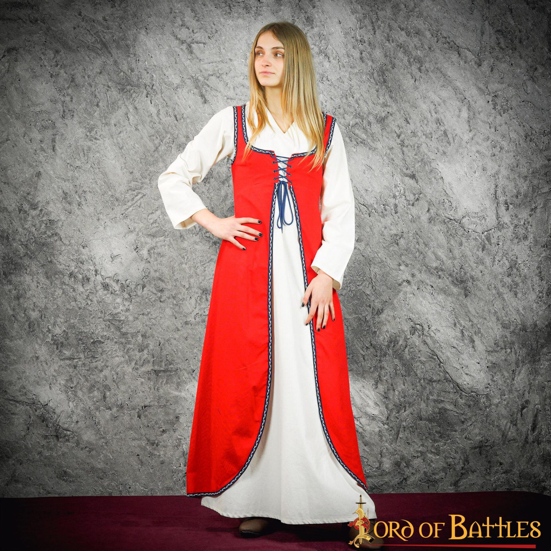 Medieval Cotton Brial Bodice