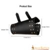 Medieval Studded Authentic Handcrafted Leather Bracers