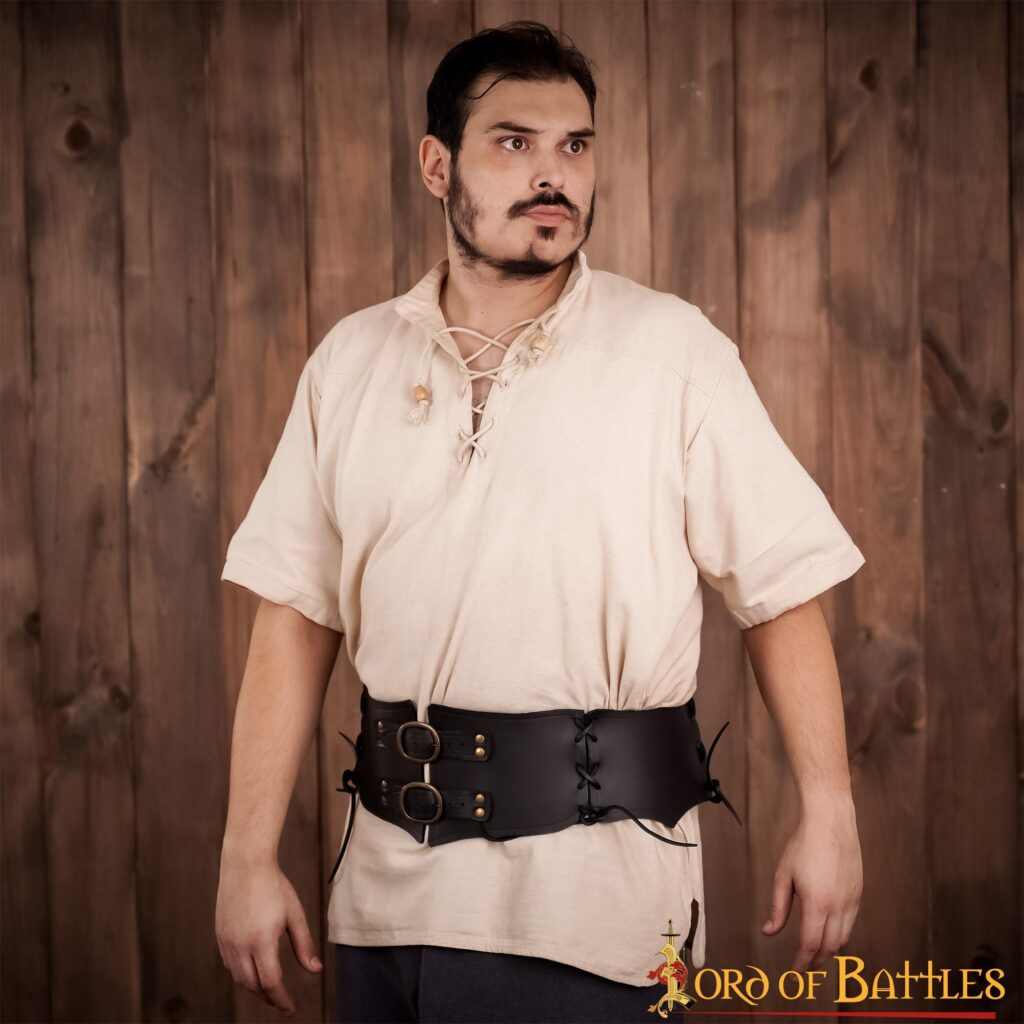 Viking Warrior Waist Belt Handcrafted Genuine Leathercraft