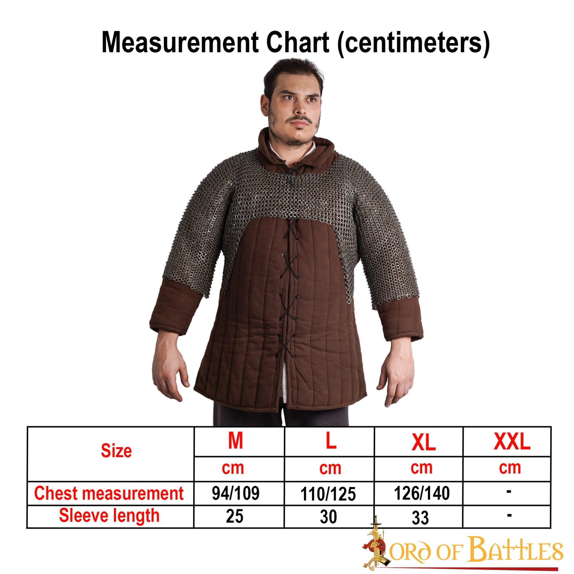 Medieval Chainmail Half Haubergeon Joined Sleeves Voiders Butted Steel Rings