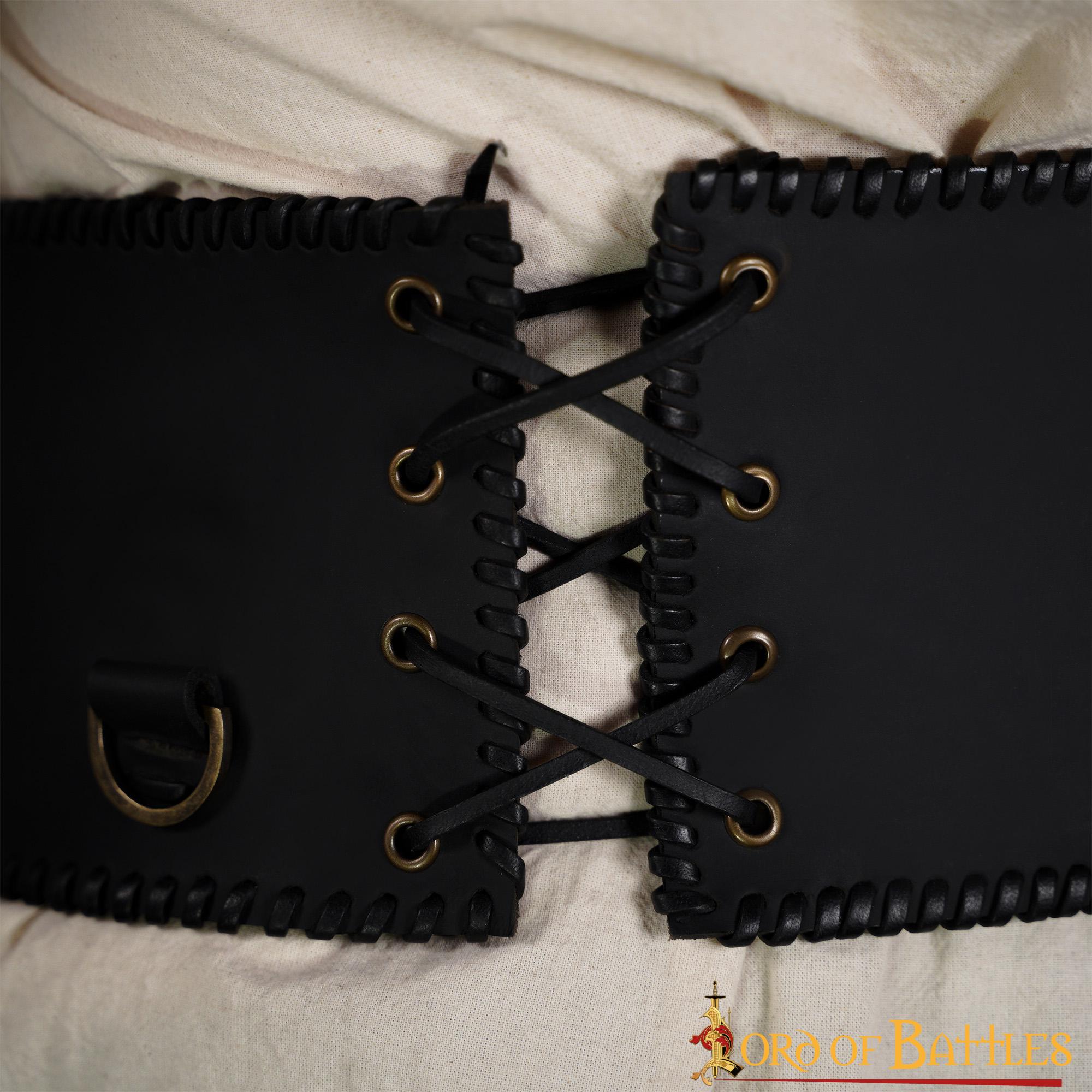 Warrior Broad Waist Belt Handcrafted from Genuine Leather