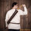 Classic Medieval Fantasy Leather Quiver Genuine Leathercraft