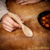 Medieval Functional Wooden Spoon Handmade from Genuine Wood Medieval Functional Wooden Spoon Handmade from Genuine Wood