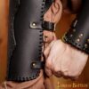Fantasy Leather Greaves Handcrafted Genuine Leathercraft Fantasy Leather Greaves Handcrafted Genuine Leathercraft