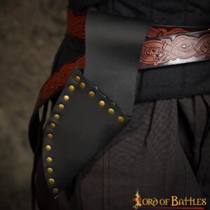 Pirate's Leather Pistol Frog Handcrafted Genuine Leathercraft