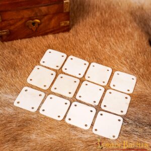 Viking Weaving Bone Tablets Functional Genuine Bone Accessory