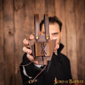 Medieval Genuine Leather Frog for your Dagger and Sword